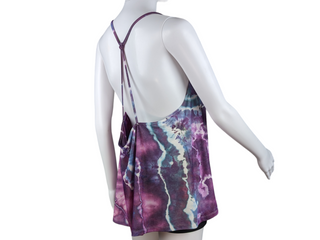 Women's Large Flowy Tie-dye Tank Top