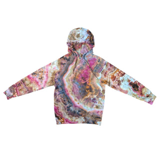 Men's Small Tie-dye Pullover Hoodie