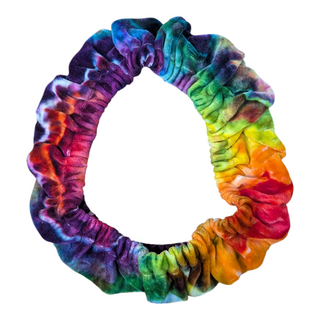 Rainbow Tie-dye Steering Wheel Cover