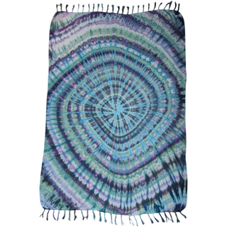 Spiral Tie-dye Sarong
