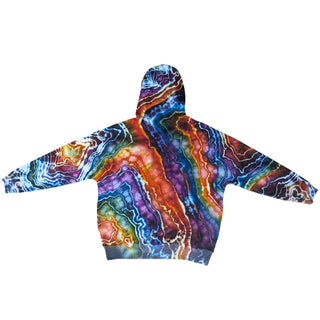 Women's XL Tie-dye Pullover Buffalo Hoodie