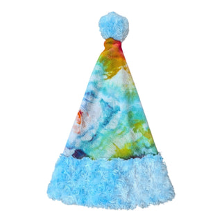 Adult Tie-dye Santa Hat