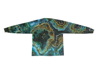 Men's 3XL Tie-dye Long Sleeve T-Shirt