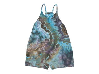 Women's Medium Tie-dye Romper