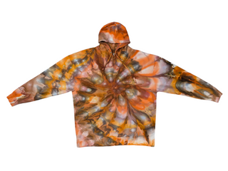 Men's 3XL Spiral Tie Dye Hoodie