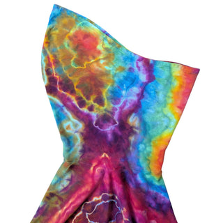Women's OSFA Tie-dye Hooded Poncho