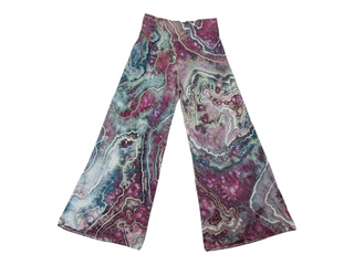 Women's XXL Tie-dye Palazzo Pants