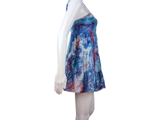 Women's Small Flowy Tie-dye Dress