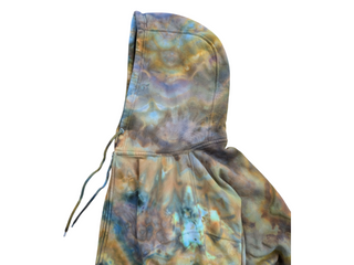 Men's 2XL Tie-dye Zip-up Hoodie