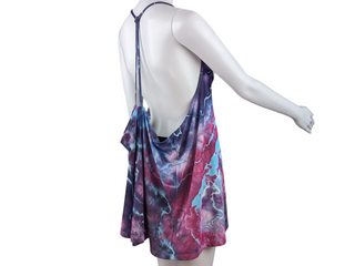 Women's 3XL Flowy Tie-dye Tank Top