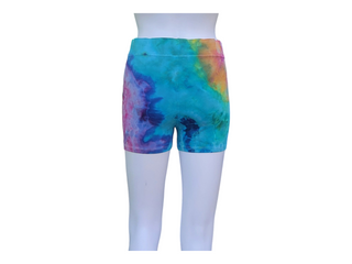 Women's Large Tie-dye Workout Shorts
