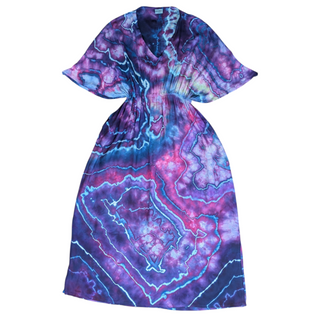 Women's Small/Medium Tie-dye Caftan Dress