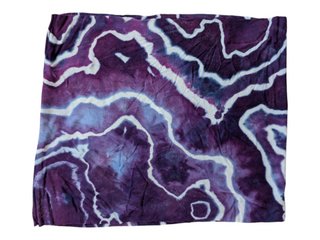 Purple Geode Tie-Dye Headband