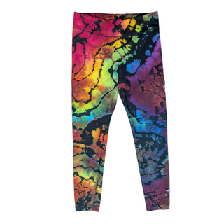Women's Medium Reverse Tie-dye Leggings