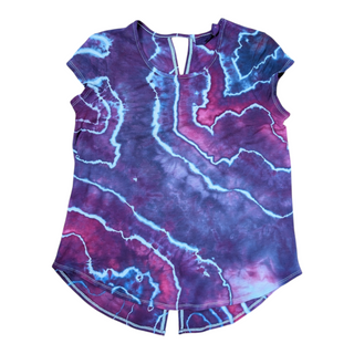 Women's Small Geode Tie-Dye Top