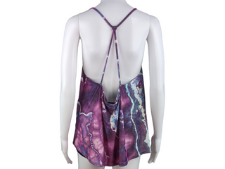 Women's Large Flowy Tie-dye Tank Top