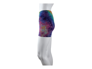 Women's XS Tie-dye Workout Shorts