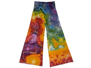 Women's Large Tie-dye Wide Leg Palazzo Pants