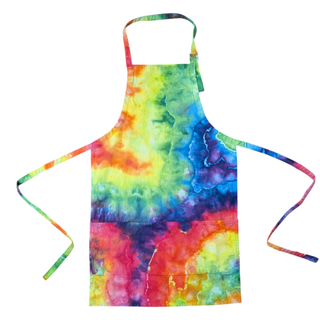 Rainbow Tie-Dye Apron