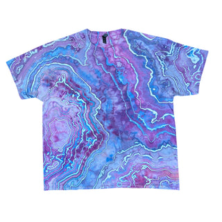 Men's 2XL Geode Tie-dye T-Shirt