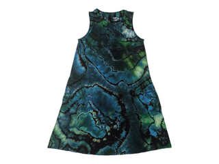 Women's Medium Reversed Tie-dye Dress