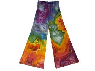 Women's Large Tie-dye Wide Leg Palazzo Pants