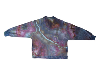 Women's XS Tie-dye Cardigan Sweatshirt