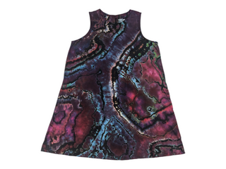 Women's 3XL Reversed Tie-dye Dress