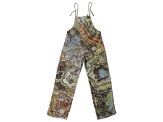 Women's Medium Tie-dye Painters Overalls