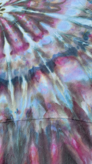 Men's 4XL Spiral Tie-dye T-Shirt