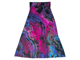 Women's Large Reverse Tie-dye Maxi Skirt