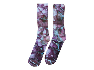 Adult Unisex Tie-Dye Socks, Size 9-11