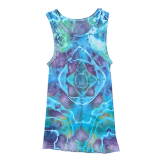 Youth Girls Medium Tie-dye Tank Top