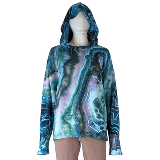 Women's Medium Geode Lightweight Pullover Hoodie