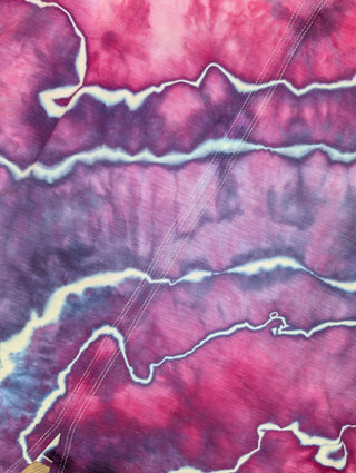 Women's Small Geode Tie-Dye Top