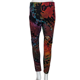 Women's Medium Reverse Tie-dye Leggings