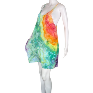 Women's Small Tie-dye Romper