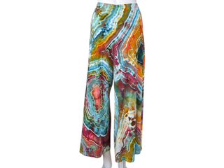 Women's 3XL Tie-dye Capri Palazzo Pants