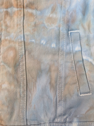 Women's XS Tie-dye Jean Jacket