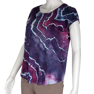 Women's Small Geode Tie-Dye Top