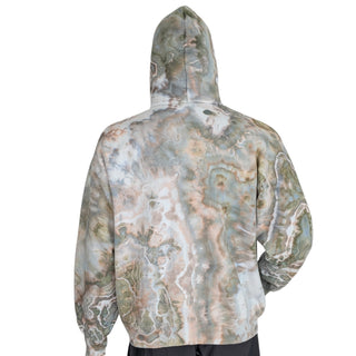 Men's Large Tie-dye Pullover Hoodie