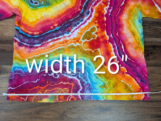 Men's 3XL Tie-dye Long Sleeved Lightweight T-Shirt