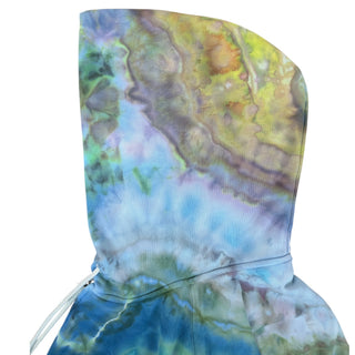Men's Medium Tie-dye Zip-up Hoodie