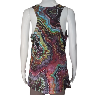 Women's Large Tie-dye Flowy Tank Top