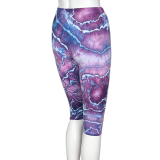 Women's Medium Tie-dye Capri Leggings