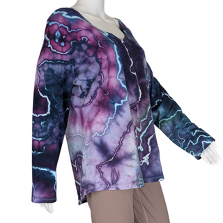 Women's 2XL Tie-dye Long Sleeved Shirt