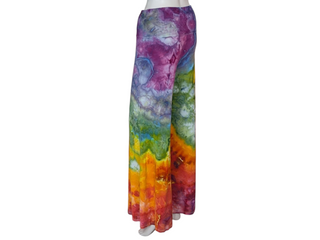 Women's Large Tie-dye Wide Leg Palazzo Pants