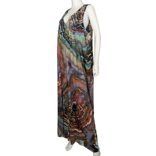 Women's XXL Tie-dye Flowy Jumpsuit