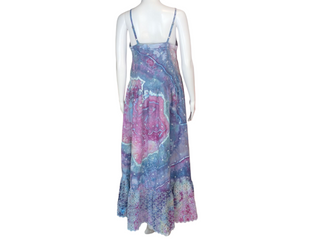 Women's Small Tie-dye Embroidered Sundress