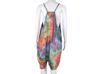 Women's XL Tie-dye Romper